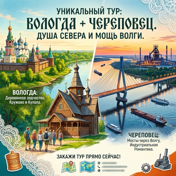 Путешествия к стальным истокам (Вологда + Череповец)