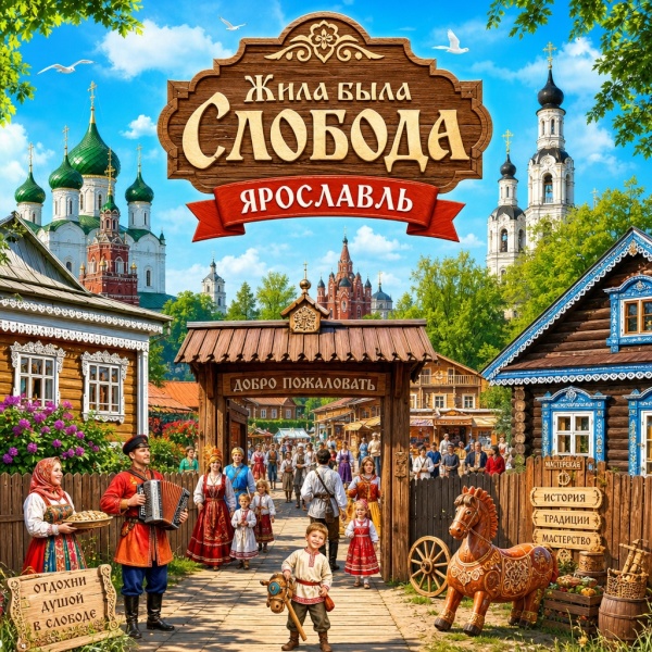Тур «Жила была Слобода» город Ярославль
